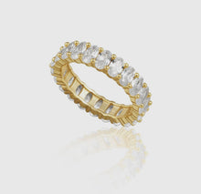 Load image into Gallery viewer, Oval Eternity Ring