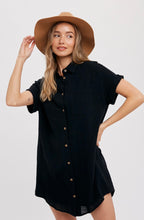 Load image into Gallery viewer, Cap Sleeve Guaze Dress
