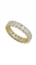 Load image into Gallery viewer, Oval Eternity Ring
