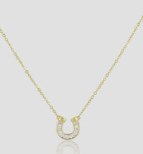 Load image into Gallery viewer, The Lucky Horseshoe Necklace
