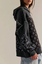 Load image into Gallery viewer, Patchwork Quilted Hoodie Sweatshirt

