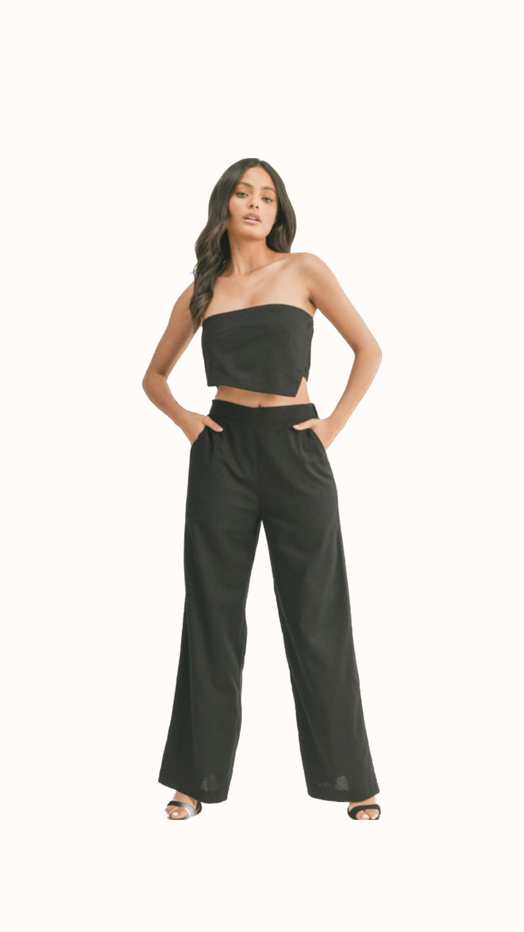 Asymmetrical Crop Set