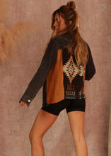 Load image into Gallery viewer, Aztec Jean Jacket

