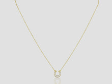 Load image into Gallery viewer, The Lucky Horseshoe Necklace
