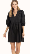 Load image into Gallery viewer, Collar Neck Mini Dress
