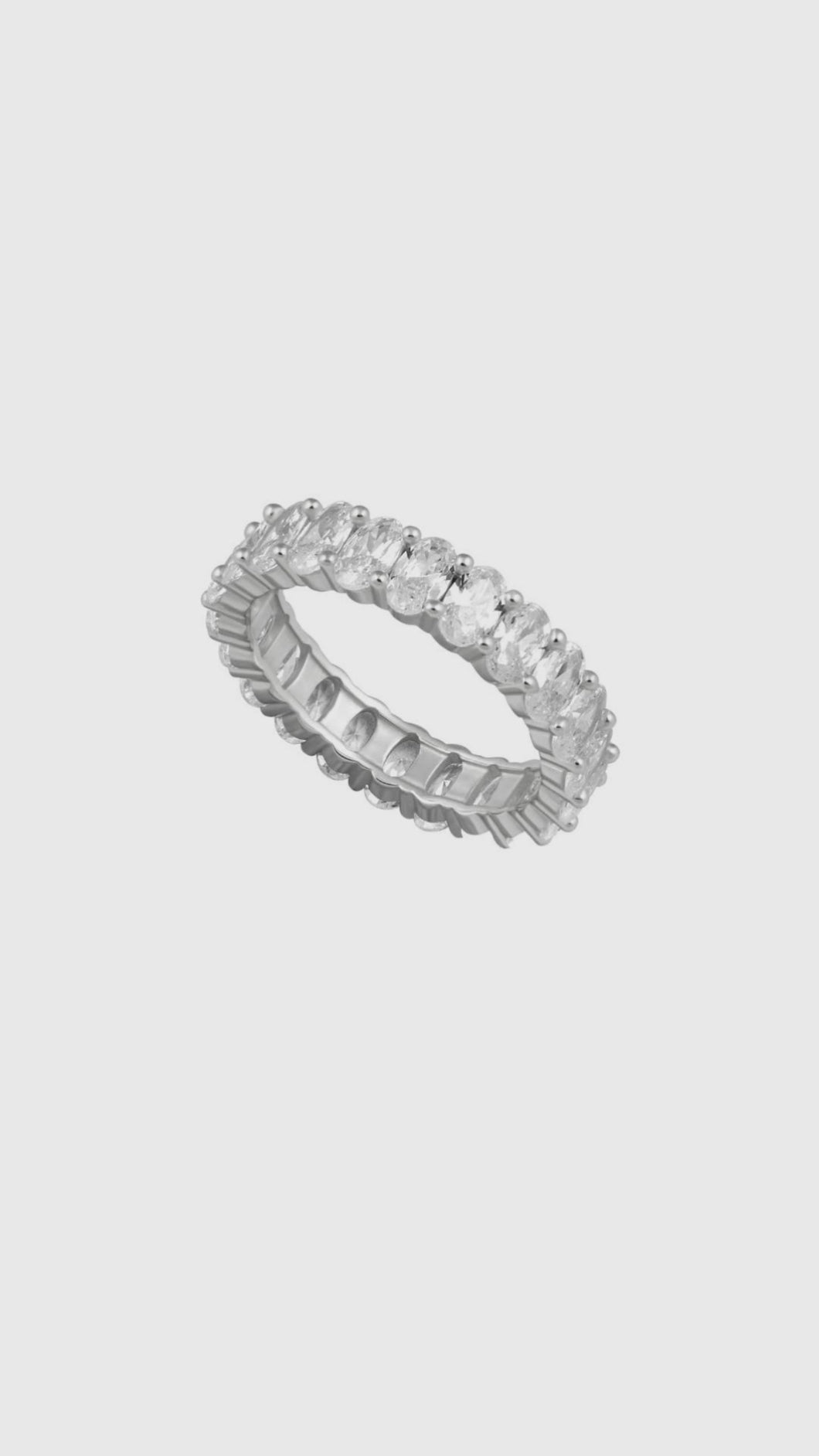 Oval Eternity Ring
