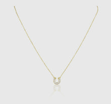 Load image into Gallery viewer, The Lucky Horseshoe Necklace
