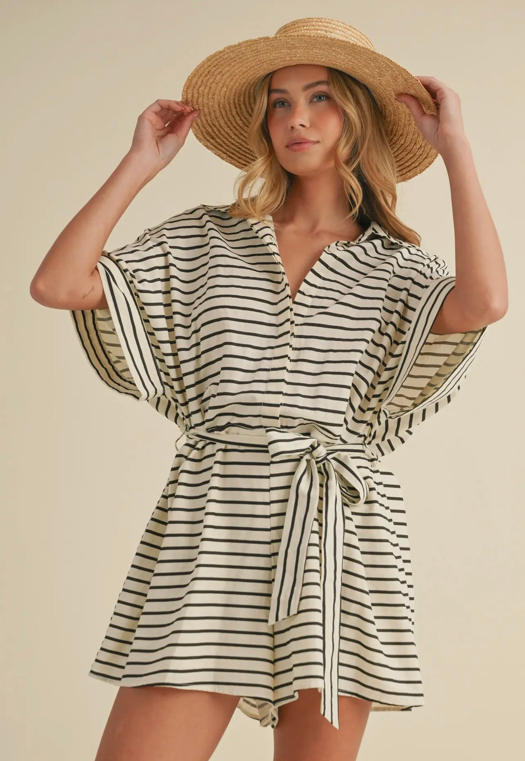Striped Romper