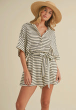 Load image into Gallery viewer, Striped Romper
