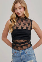 Load image into Gallery viewer, Sleeveless Sheer Top
