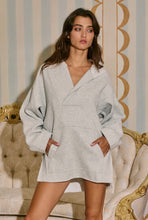 Load image into Gallery viewer, Side Slit Cozy Pullover Hoodie
