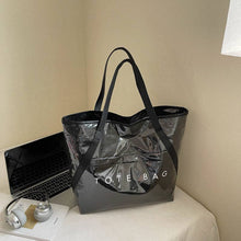 Load image into Gallery viewer, Large Capacity Kraft Paper Shoulder Bag
