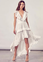 Load image into Gallery viewer, Flowy White Dress
