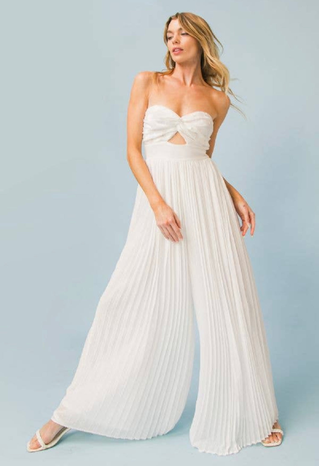 Pleated Jumpsuit