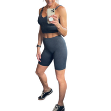 Load image into Gallery viewer, Ribbed Biker Set
