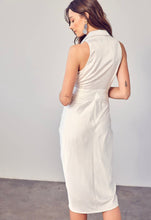 Load image into Gallery viewer, Off White Tie Dress
