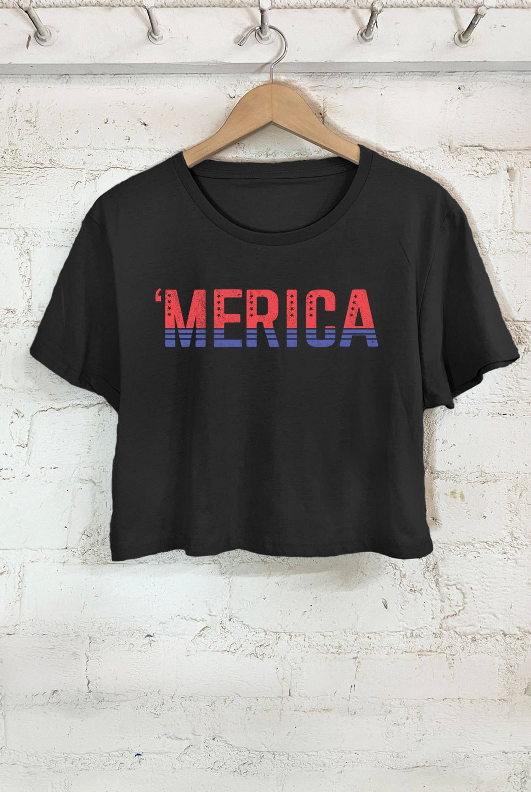 “MERICA” Crop T