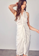 Load image into Gallery viewer, Off White Tie Dress
