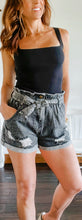 Load image into Gallery viewer, Distressed Paper Bag Shorts

