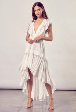 Load image into Gallery viewer, Flowy White Dress
